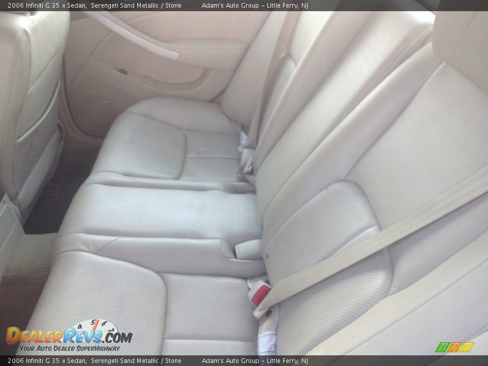 2006 Infiniti G 35 x Sedan Serengeti Sand Metallic / Stone Photo #20