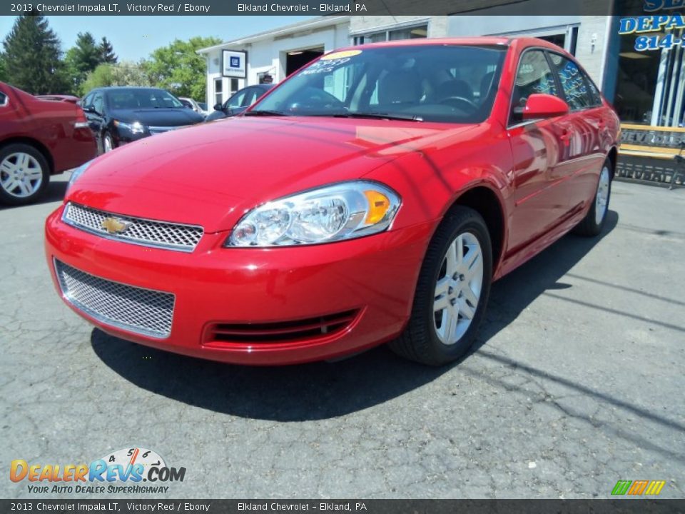 2013 Chevrolet Impala LT Victory Red / Ebony Photo #3