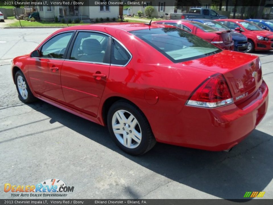 2013 Chevrolet Impala LT Victory Red / Ebony Photo #5