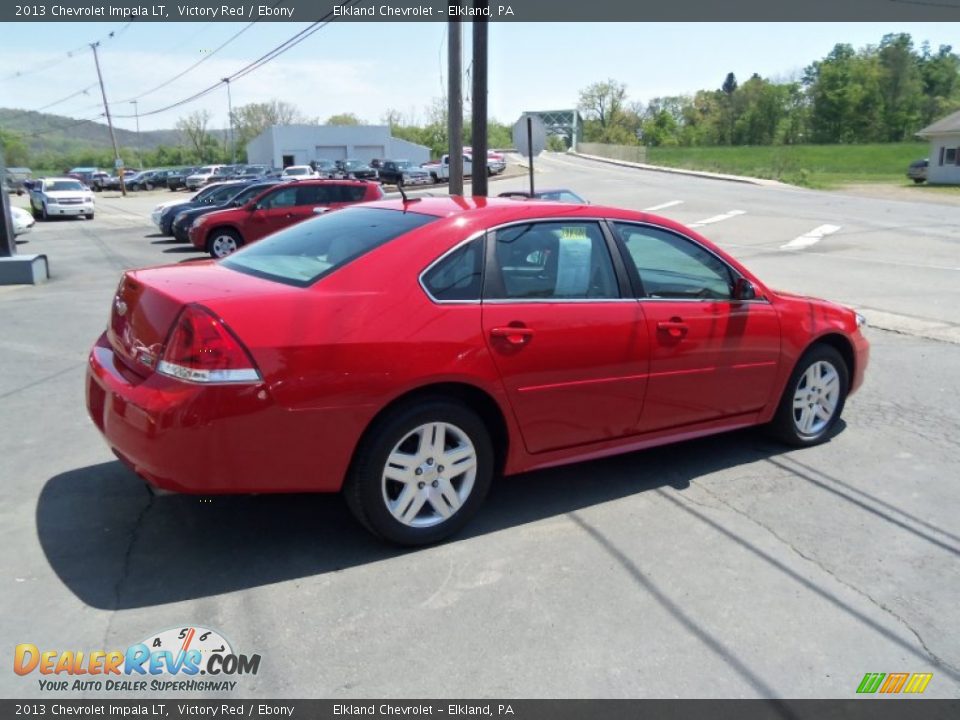 2013 Chevrolet Impala LT Victory Red / Ebony Photo #7