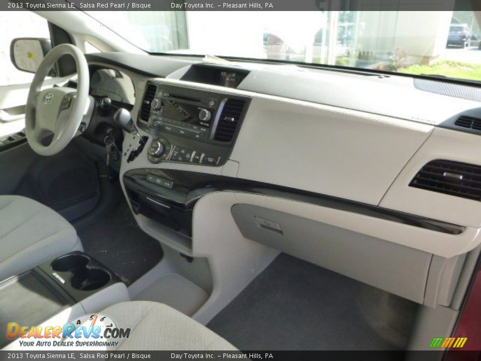 2013 Toyota Sienna LE Salsa Red Pearl / Bisque Photo #10