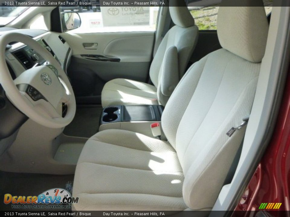 2013 Toyota Sienna LE Salsa Red Pearl / Bisque Photo #13