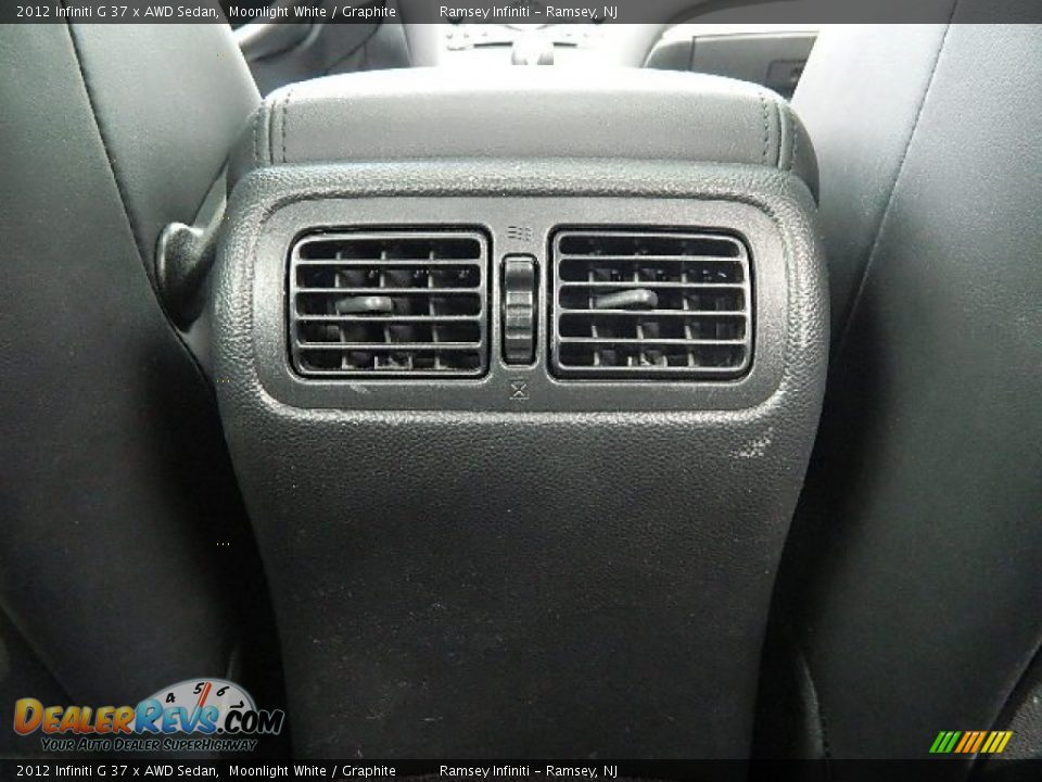 2012 Infiniti G 37 x AWD Sedan Moonlight White / Graphite Photo #15