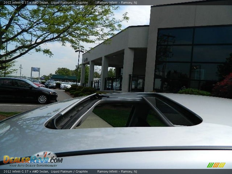 2012 Infiniti G 37 x AWD Sedan Liquid Platinum / Graphite Photo #3