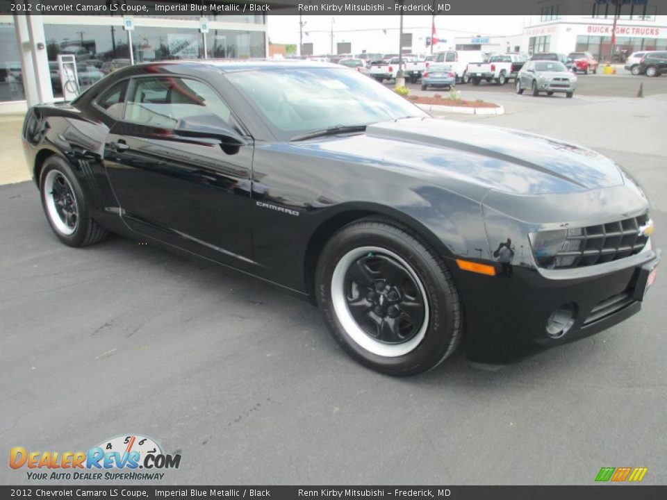 2012 Chevrolet Camaro LS Coupe Imperial Blue Metallic / Black Photo #1