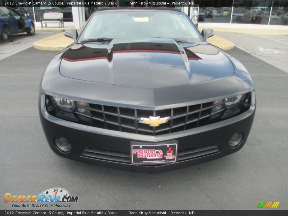 2012 Chevrolet Camaro LS Coupe Imperial Blue Metallic / Black Photo #2