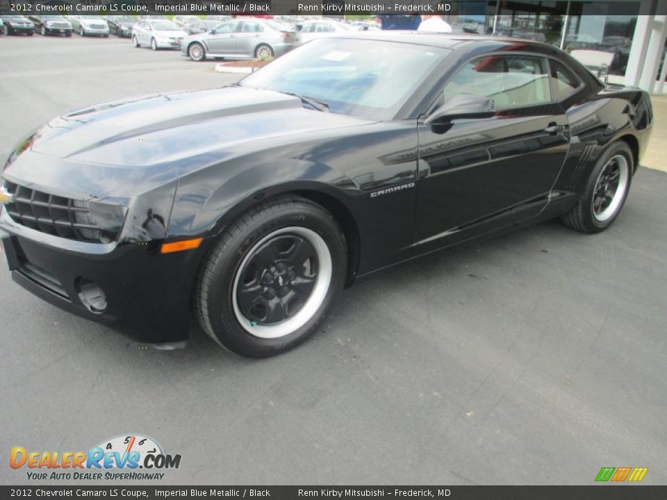 2012 Chevrolet Camaro LS Coupe Imperial Blue Metallic / Black Photo #3