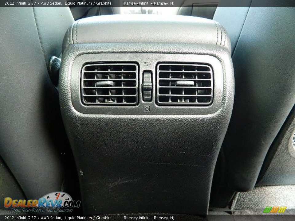 2012 Infiniti G 37 x AWD Sedan Liquid Platinum / Graphite Photo #13