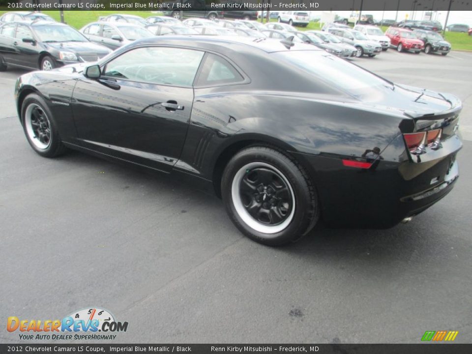 2012 Chevrolet Camaro LS Coupe Imperial Blue Metallic / Black Photo #5
