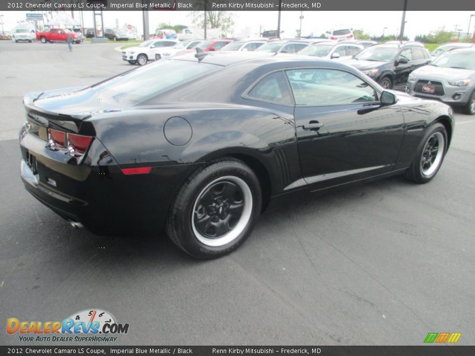 2012 Chevrolet Camaro LS Coupe Imperial Blue Metallic / Black Photo #7