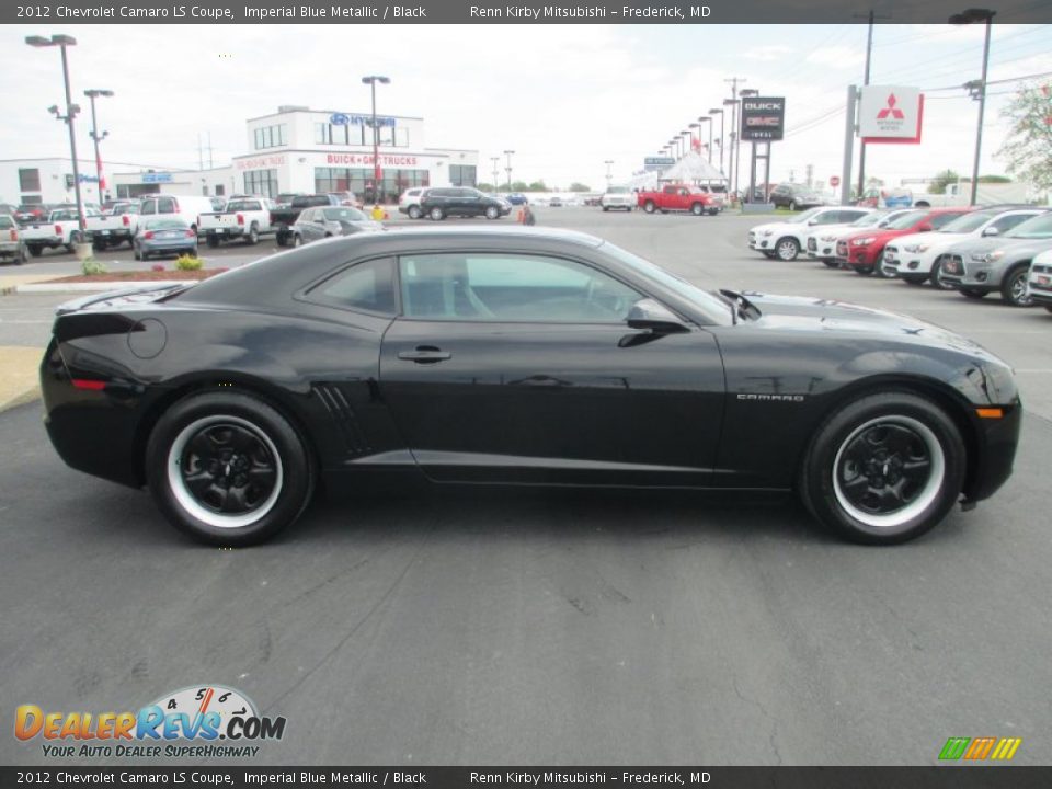 2012 Chevrolet Camaro LS Coupe Imperial Blue Metallic / Black Photo #8