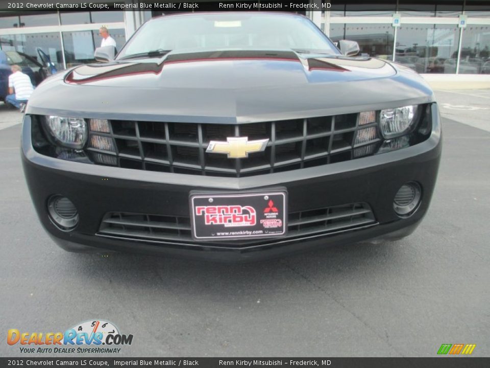 2012 Chevrolet Camaro LS Coupe Imperial Blue Metallic / Black Photo #9