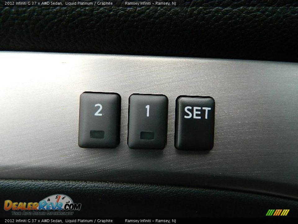 2012 Infiniti G 37 x AWD Sedan Liquid Platinum / Graphite Photo #22