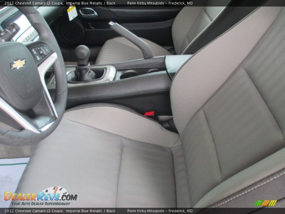 2012 Chevrolet Camaro LS Coupe Imperial Blue Metallic / Black Photo #12