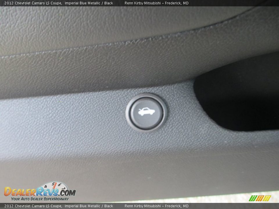 2012 Chevrolet Camaro LS Coupe Imperial Blue Metallic / Black Photo #13