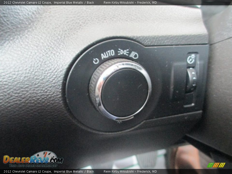 2012 Chevrolet Camaro LS Coupe Imperial Blue Metallic / Black Photo #16