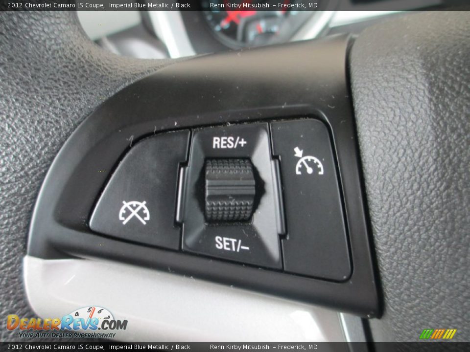 2012 Chevrolet Camaro LS Coupe Imperial Blue Metallic / Black Photo #18