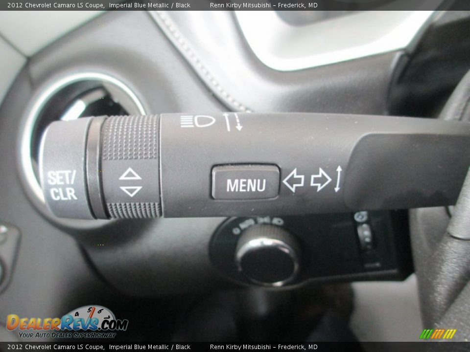 2012 Chevrolet Camaro LS Coupe Imperial Blue Metallic / Black Photo #20