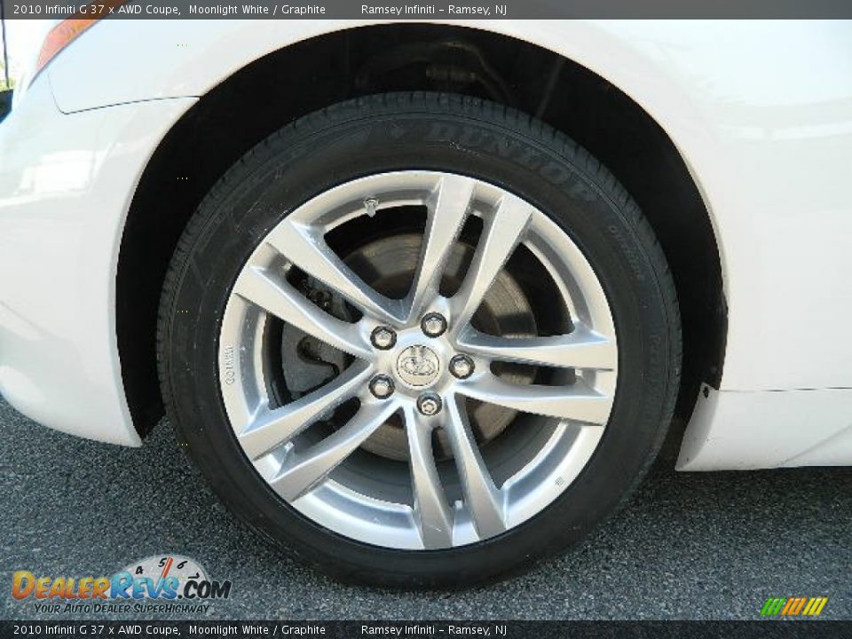 2010 Infiniti G 37 x AWD Coupe Wheel Photo #9