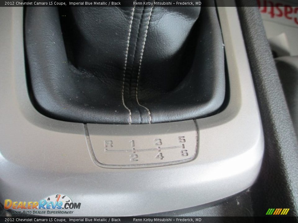 2012 Chevrolet Camaro LS Coupe Imperial Blue Metallic / Black Photo #24