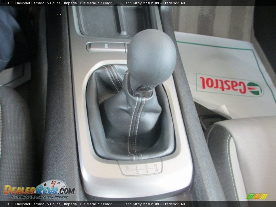 2012 Chevrolet Camaro LS Coupe Imperial Blue Metallic / Black Photo #25