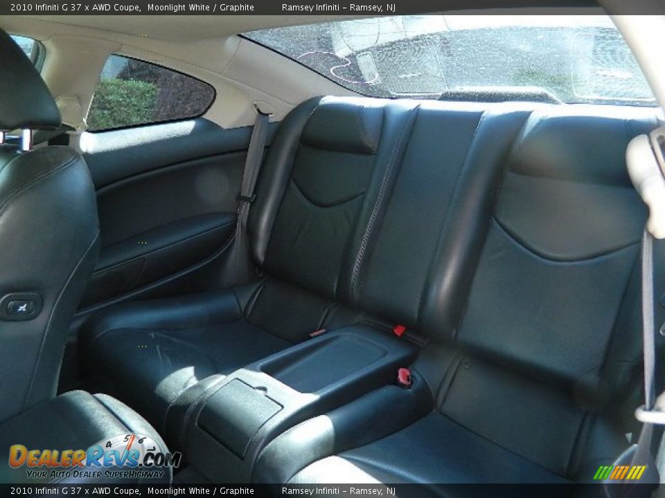 2010 Infiniti G 37 x AWD Coupe Moonlight White / Graphite Photo #11