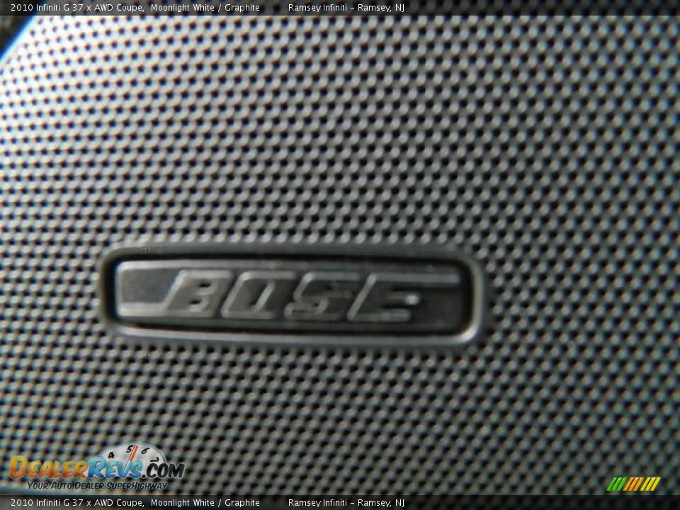 2010 Infiniti G 37 x AWD Coupe Moonlight White / Graphite Photo #20