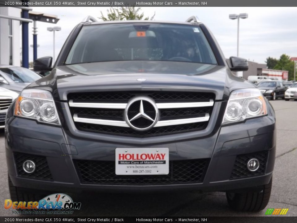 2010 Mercedes-Benz GLK 350 4Matic Steel Grey Metallic / Black Photo #2