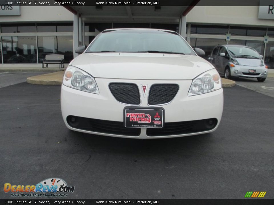 2006 Pontiac G6 GT Sedan Ivory White / Ebony Photo #9