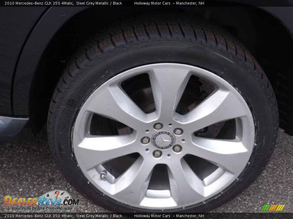 2010 Mercedes-Benz GLK 350 4Matic Steel Grey Metallic / Black Photo #5