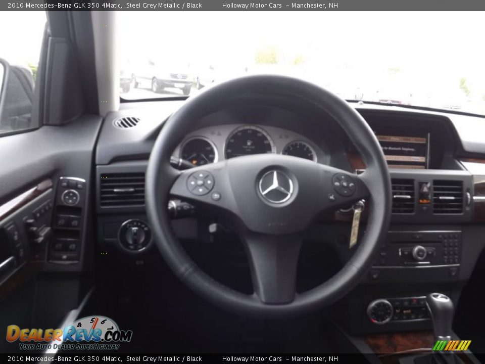 2010 Mercedes-Benz GLK 350 4Matic Steel Grey Metallic / Black Photo #7