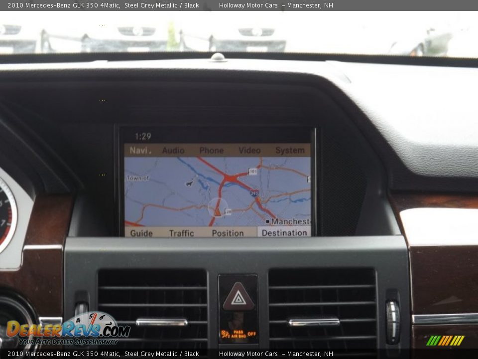 2010 Mercedes-Benz GLK 350 4Matic Steel Grey Metallic / Black Photo #9