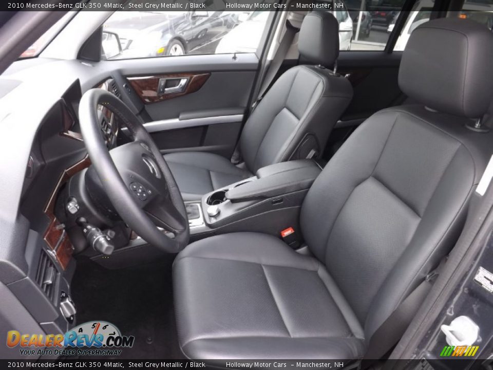 2010 Mercedes-Benz GLK 350 4Matic Steel Grey Metallic / Black Photo #11