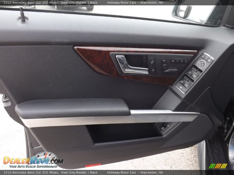 2010 Mercedes-Benz GLK 350 4Matic Steel Grey Metallic / Black Photo #12