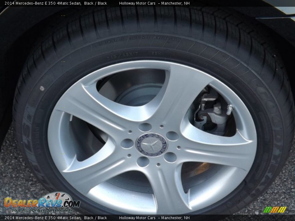 2014 Mercedes-Benz E 350 4Matic Sedan Black / Black Photo #5