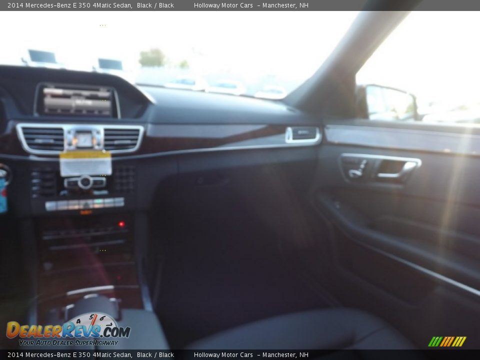 2014 Mercedes-Benz E 350 4Matic Sedan Black / Black Photo #7