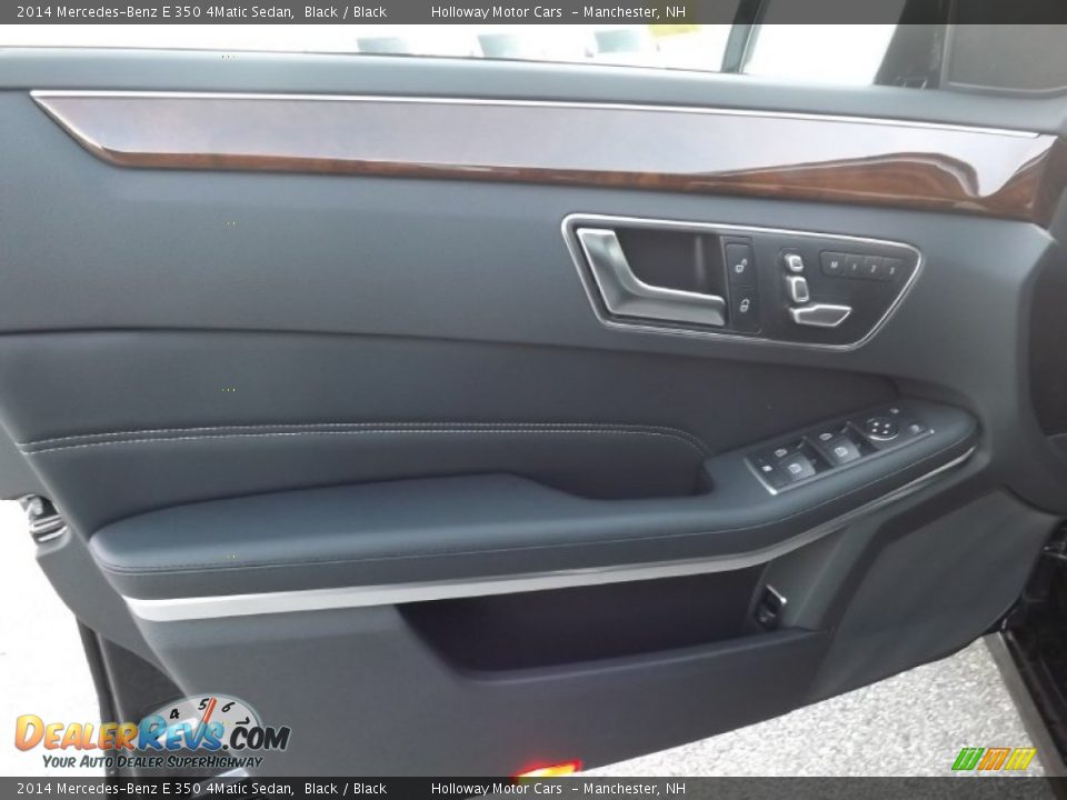 2014 Mercedes-Benz E 350 4Matic Sedan Black / Black Photo #11