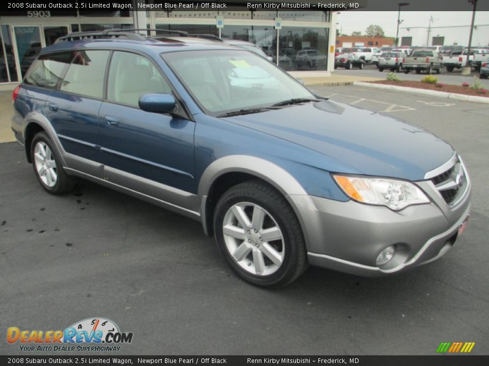 Front 3/4 View of 2008 Subaru Outback 2.5i Limited Wagon Photo #1