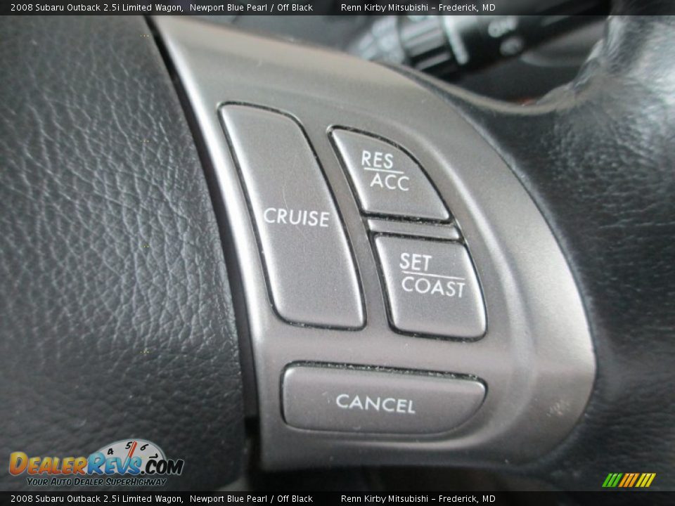 Controls of 2008 Subaru Outback 2.5i Limited Wagon Photo #17