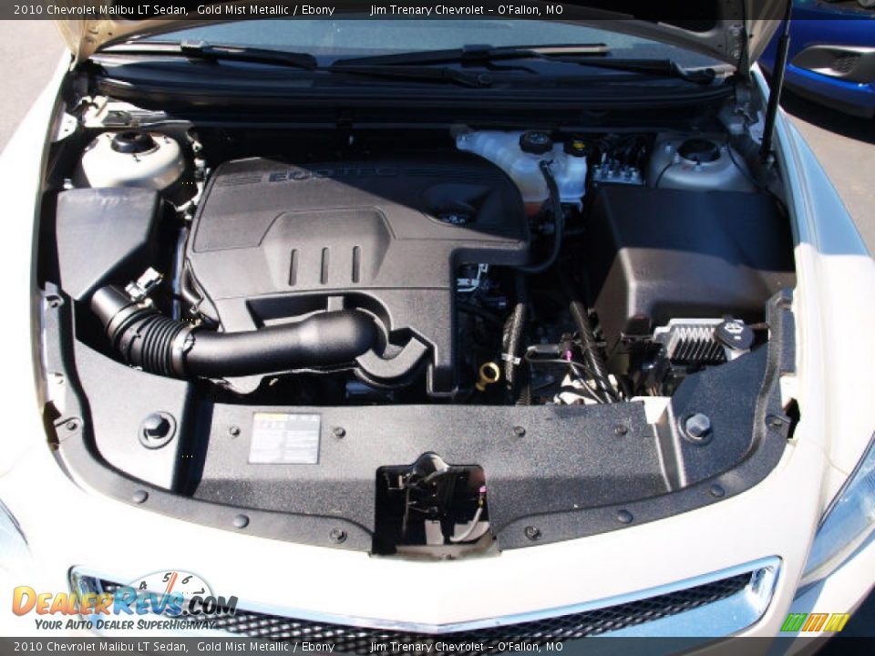 2010 Chevrolet Malibu LT Sedan Gold Mist Metallic / Ebony Photo #7
