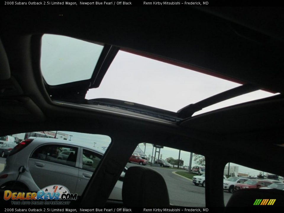Sunroof of 2008 Subaru Outback 2.5i Limited Wagon Photo #23