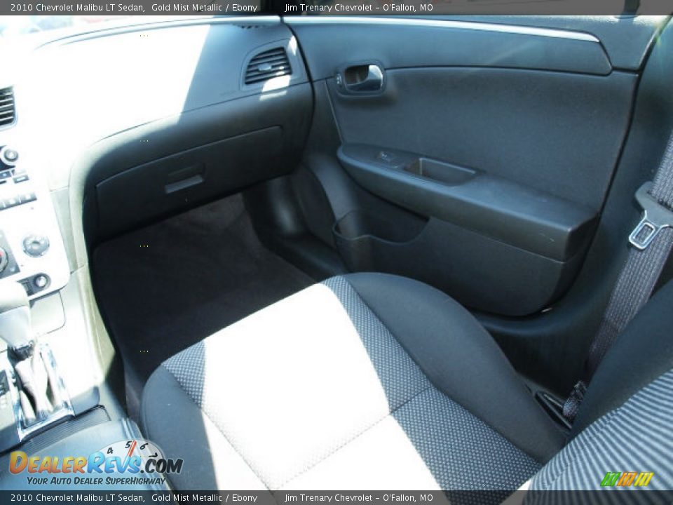 2010 Chevrolet Malibu LT Sedan Gold Mist Metallic / Ebony Photo #13
