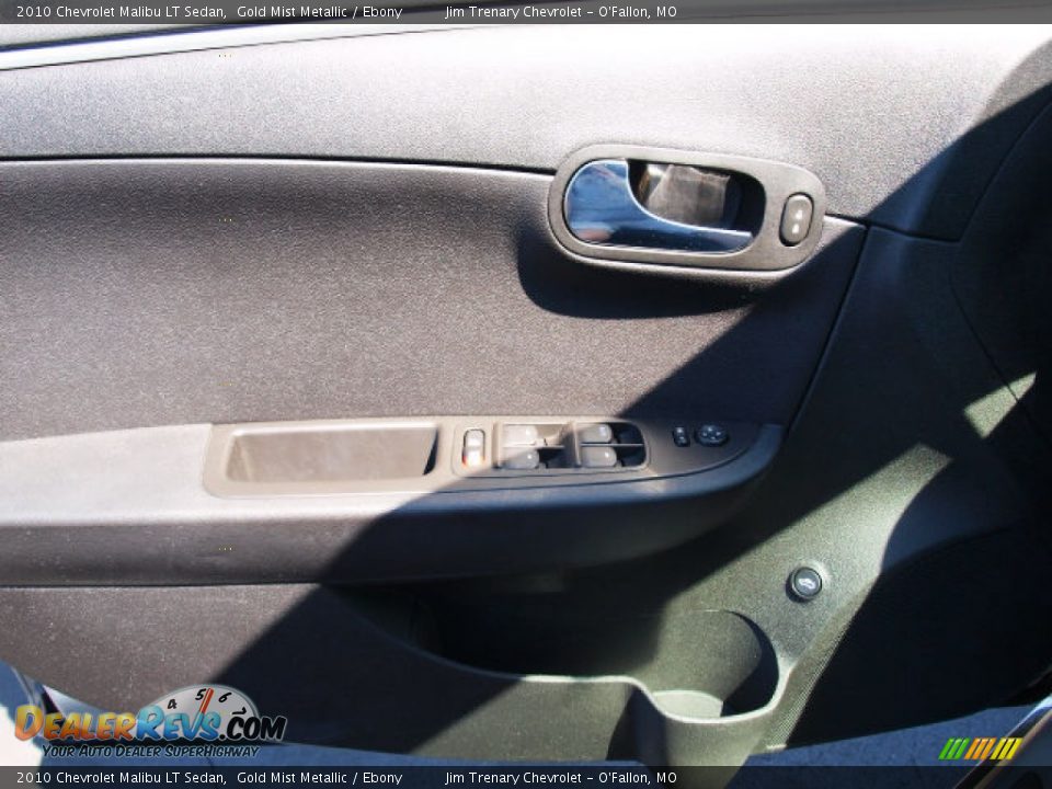 2010 Chevrolet Malibu LT Sedan Gold Mist Metallic / Ebony Photo #15