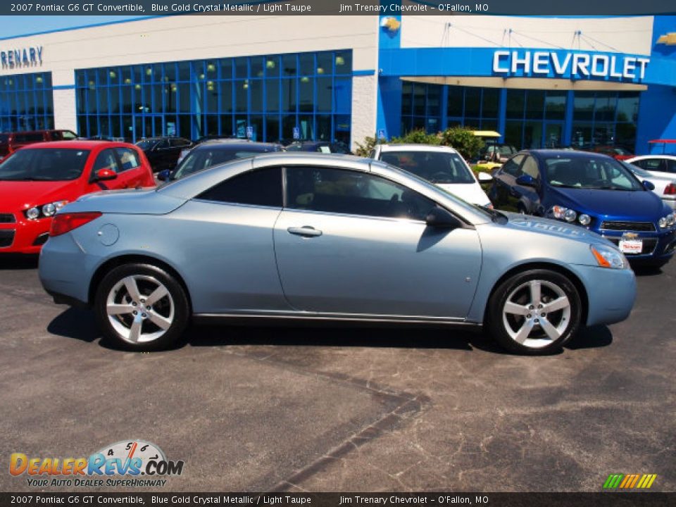 2007 Pontiac G6 GT Convertible Blue Gold Crystal Metallic / Light Taupe Photo #1