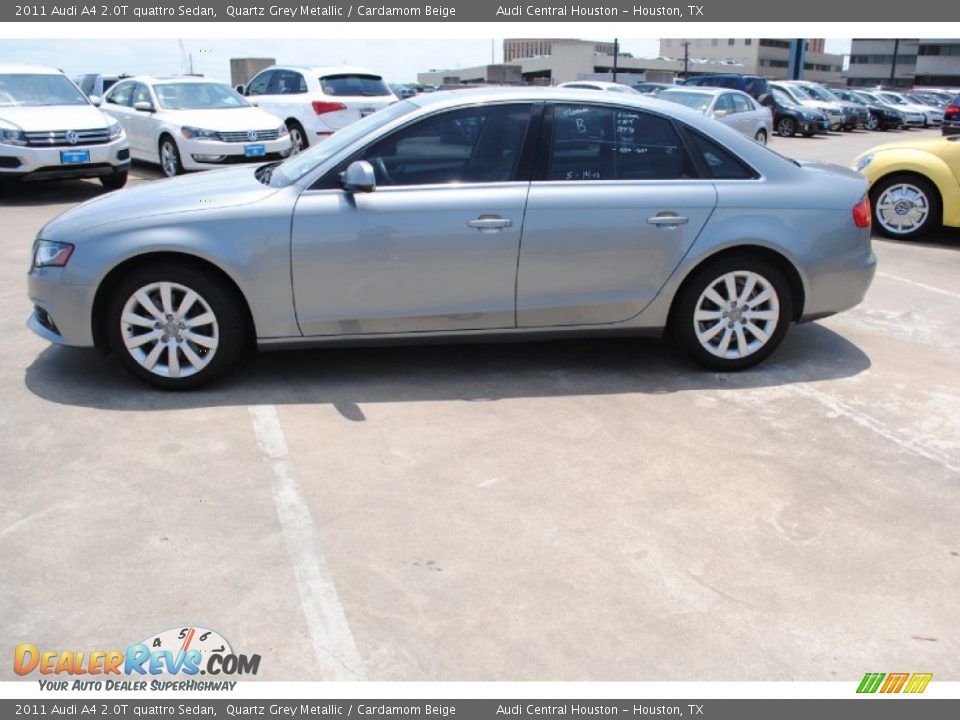 Quartz Grey Metallic 2011 Audi A4 2.0T quattro Sedan Photo #4