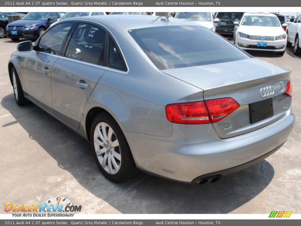 Quartz Grey Metallic 2011 Audi A4 2.0T quattro Sedan Photo #8
