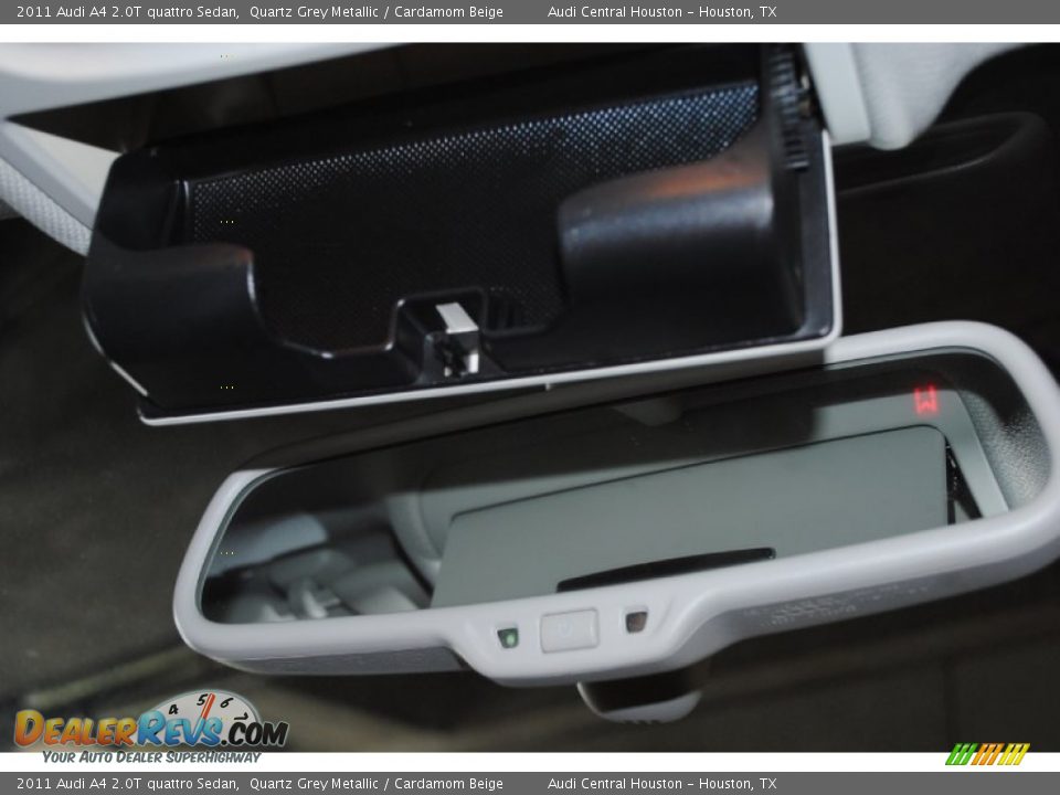 2011 Audi A4 2.0T quattro Sedan Quartz Grey Metallic / Cardamom Beige Photo #19