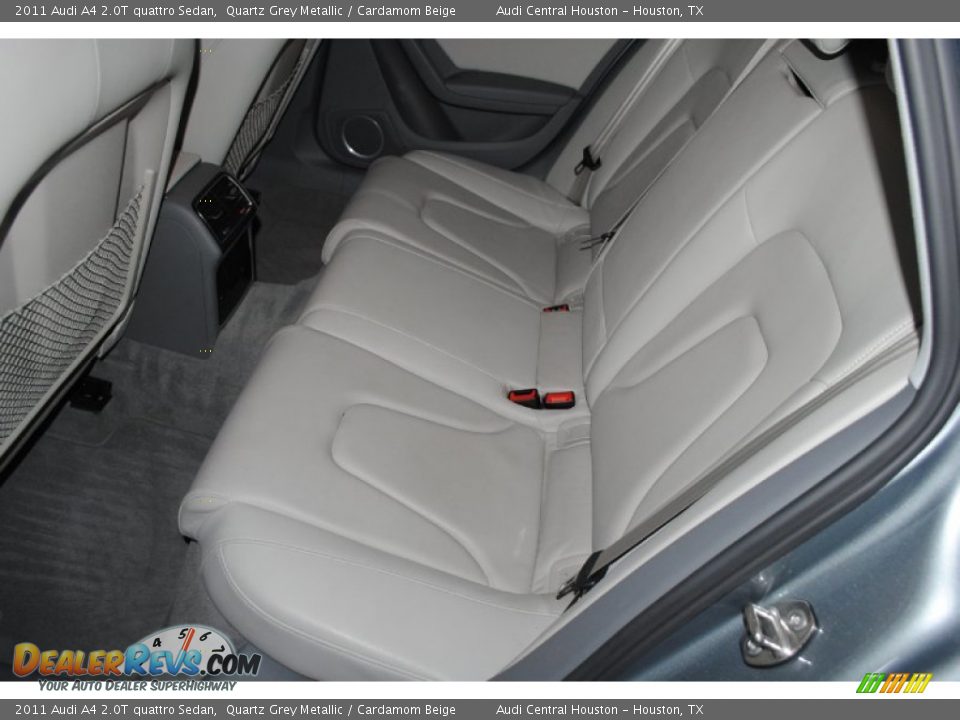 Rear Seat of 2011 Audi A4 2.0T quattro Sedan Photo #31