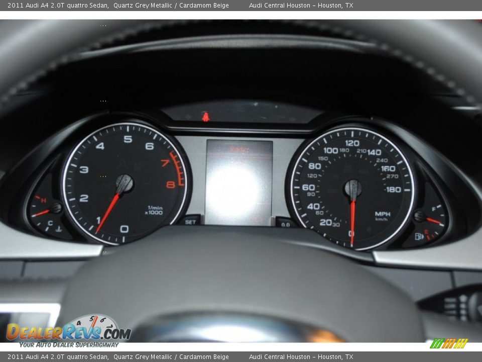 2011 Audi A4 2.0T quattro Sedan Gauges Photo #35