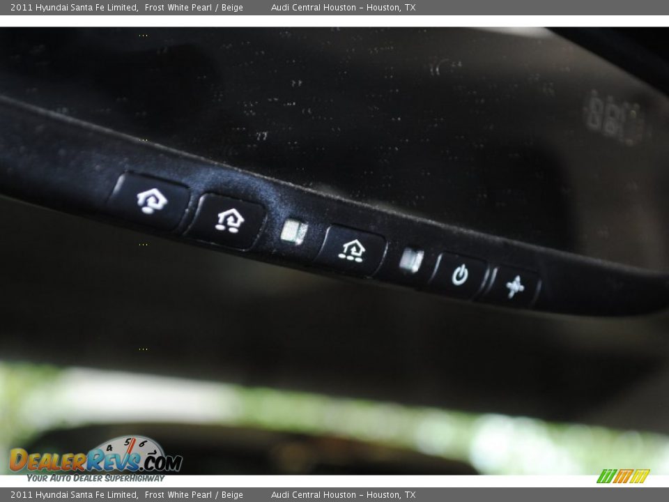 2011 Hyundai Santa Fe Limited Frost White Pearl / Beige Photo #18